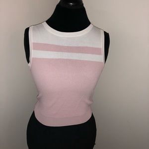 Forever21 Cropped School Girl Top
